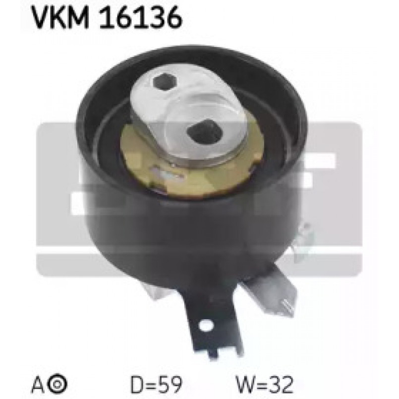 VKM 16136 SKF Ролик модуля натягувача ременя